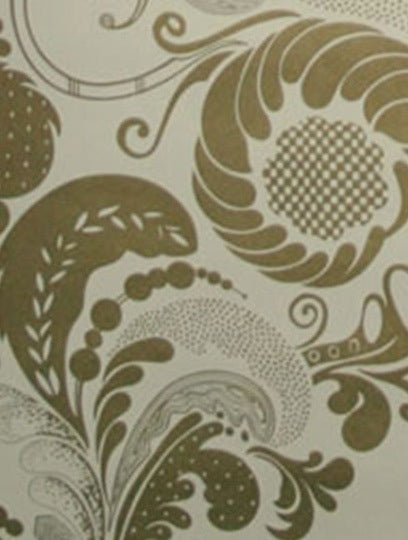 Osborne and Little Tapet Fernery Cream Gold