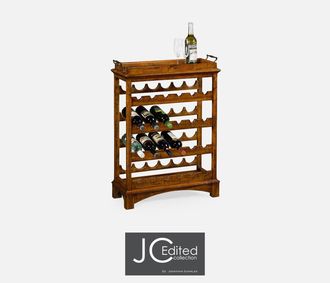 Load image into Gallery viewer, Wine Shelf Rustic Four-Tier
