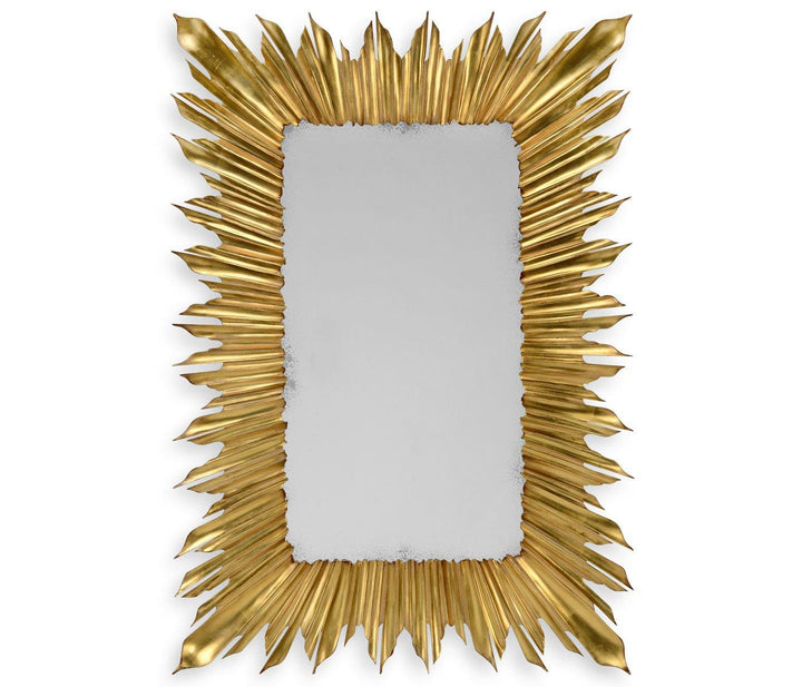 Wall Mirror Sunburst - Gold