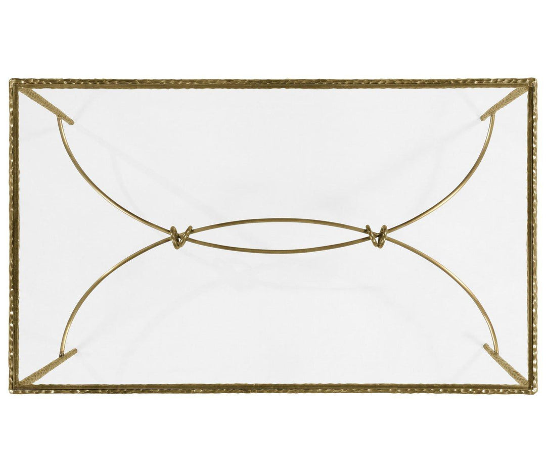 Coffee Table Hammered - Brass