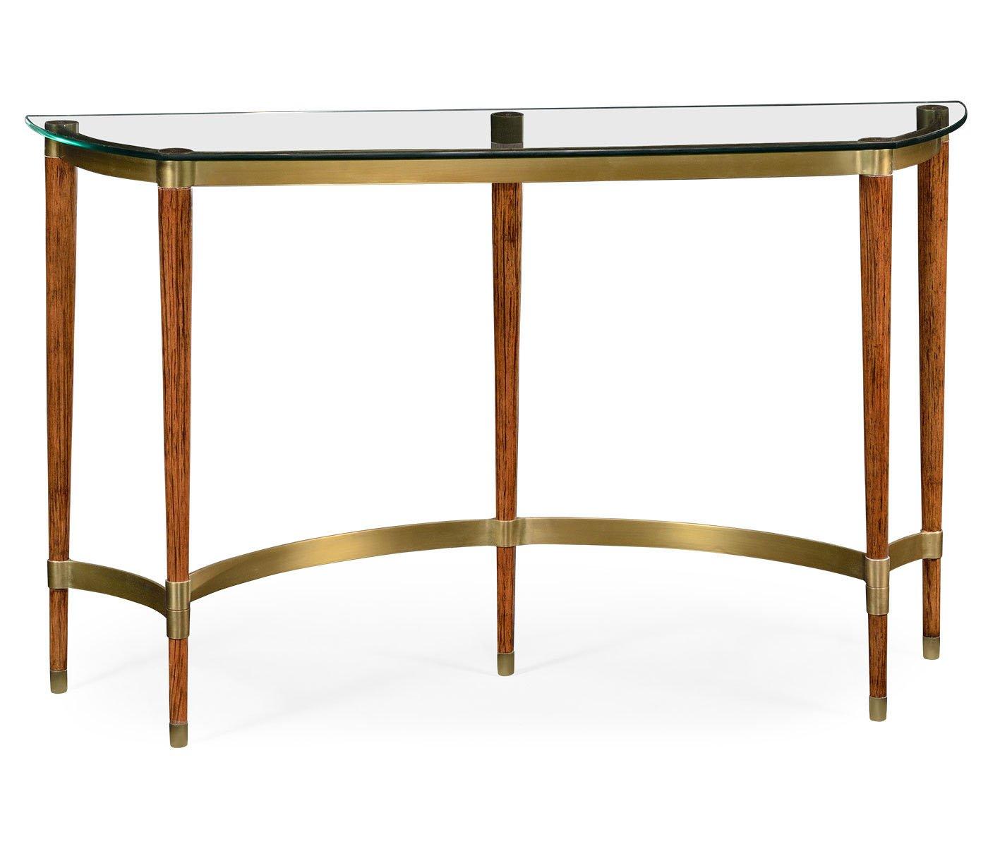Ladda upp bild till gallerivisning, Console Table with Glass Top Italian 1950s
