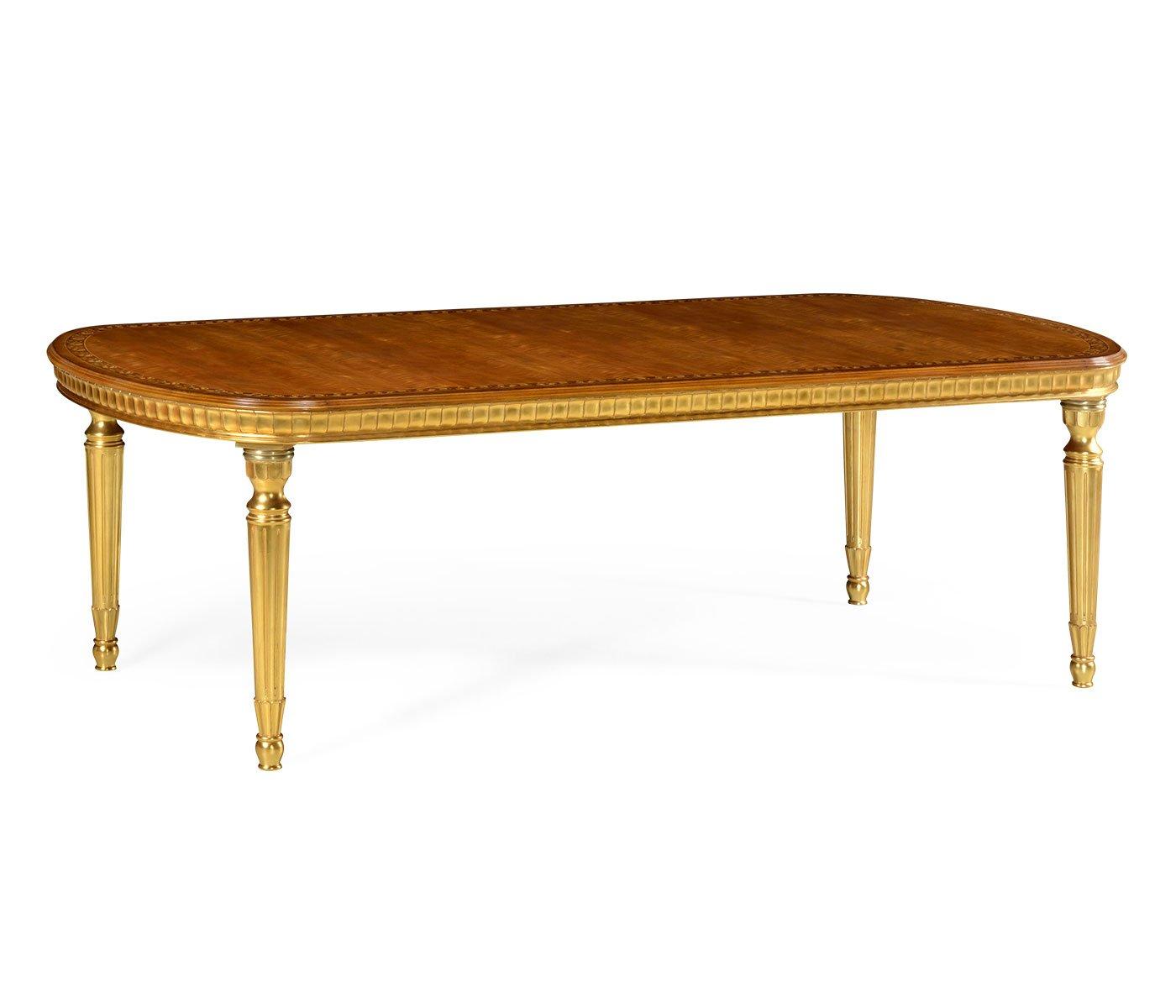 Load image into Gallery viewer, Dining Table Louis XV with Gilded Base
