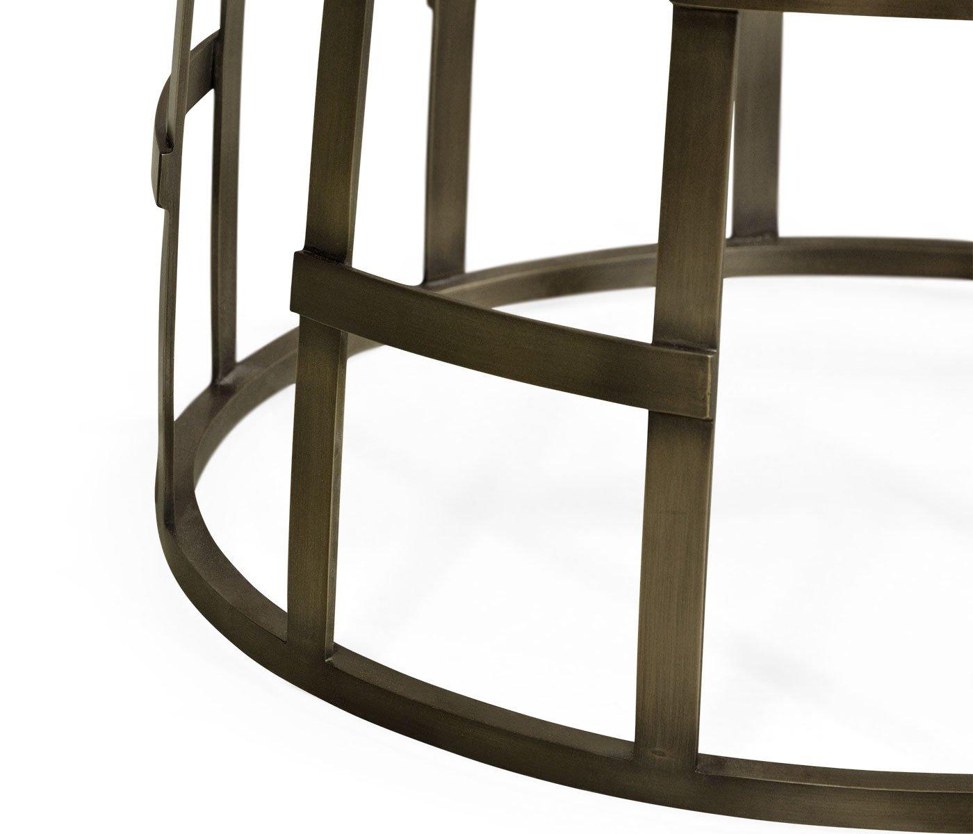 Geometric runt Bistro bord för utomhusbruk
