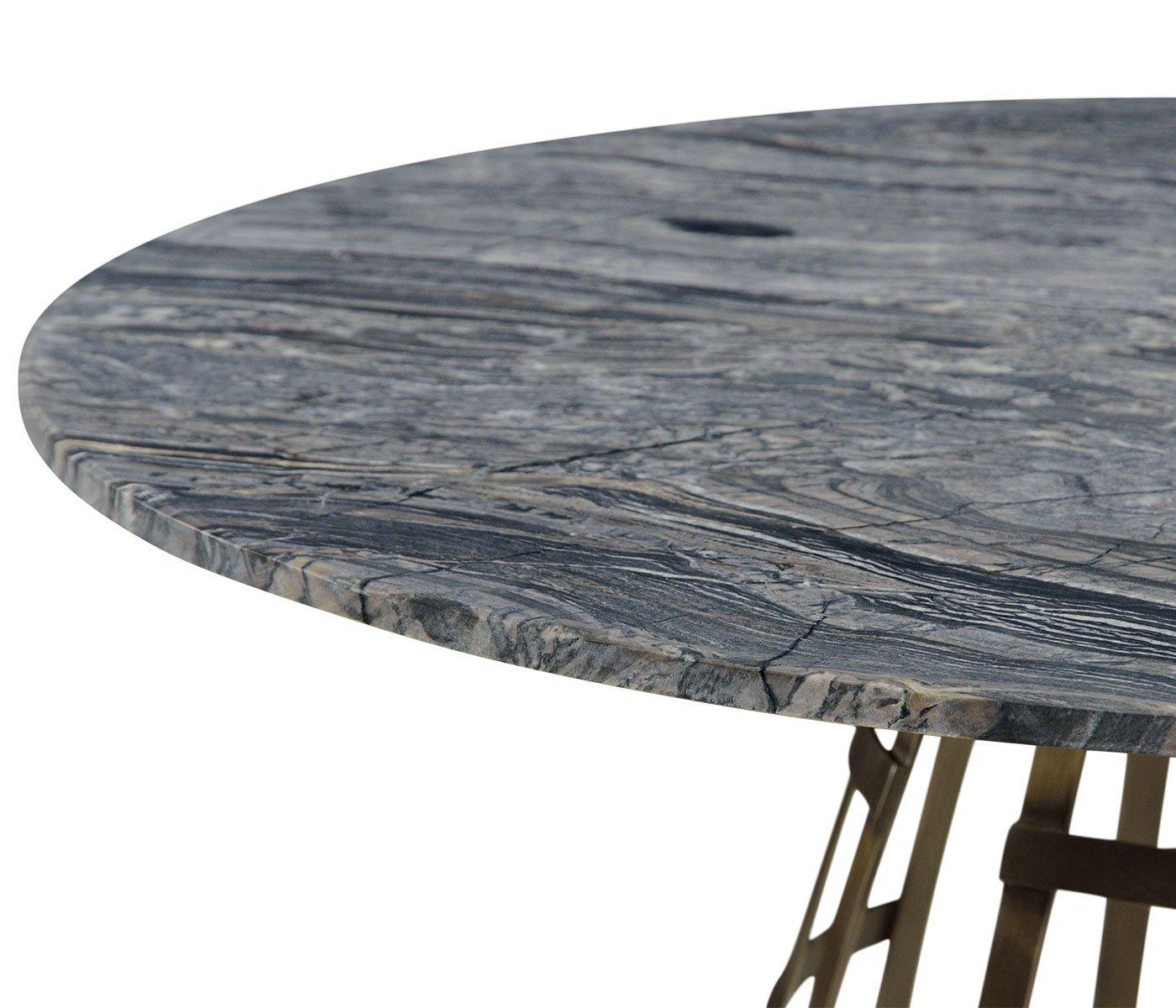 Geometric runt Bistro bord för utomhusbruk