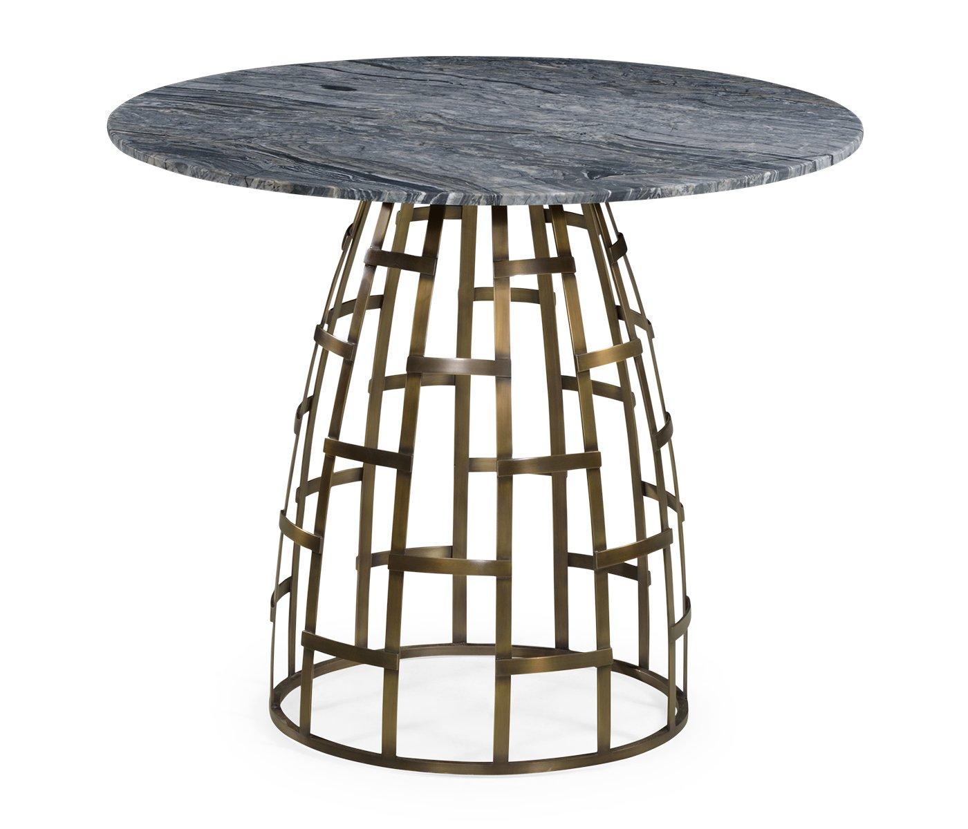 Geometric runt Bistro bord för utomhusbruk