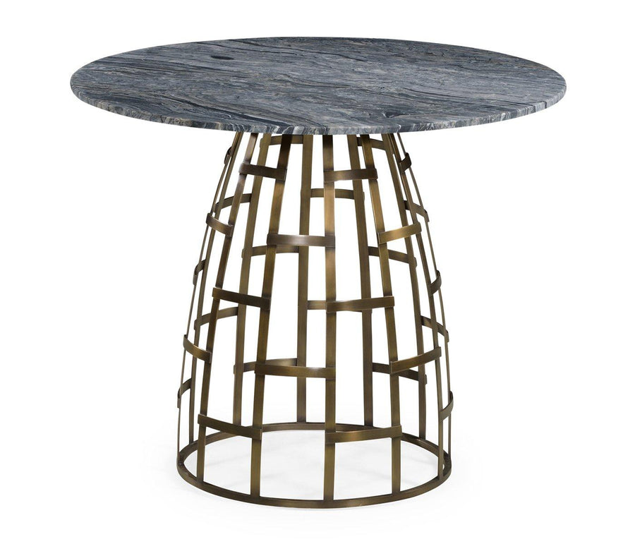 Geometric runt Bistro bord för utomhusbruk