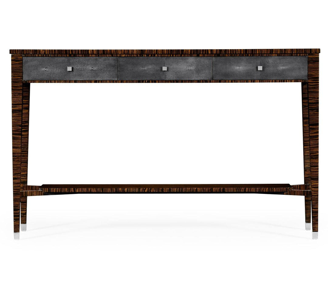 Console Table with Drawers Shagreen