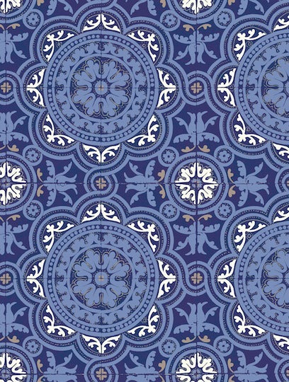 Cole and Son Tapet Piccadilly Blue