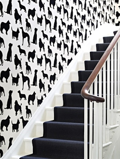 Osborne and Little Tapet Best In Show Silver Ivory