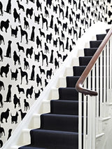 Osborne and Little Tapet Best In Show Silver Ivory