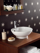 Osborne and Little Tapet Coronata Star Silver Black
